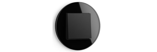 Glas Schwarz