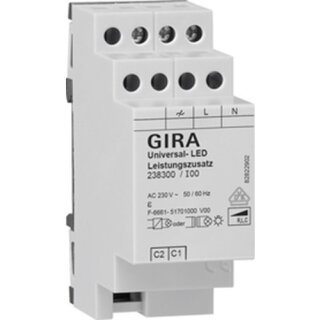 Gira 238300 System 3000 Universal-LED-Leistungszusatz REG