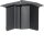 Hager Tehalit Inneneck einstellbar zu SL 20x55mm graphitschwarz