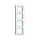 Busch-Jaeger 2514-214K-102 Abdeckrahmen 4-fach alpinweiß - Reflex SI Linear