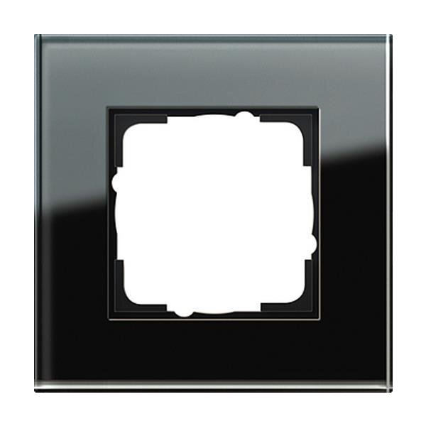 Gira 021105 Abdeckrahmen 1f Gira Esprit G Schwarz