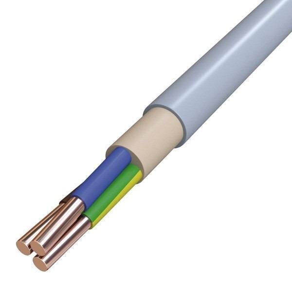 Mantelleitung Eca NYM-J 3x2,5 RG100m grau