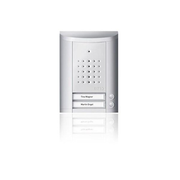 Ritto Entravox Türstation Audio 2 WE Audio silber eloxiert 1840220
