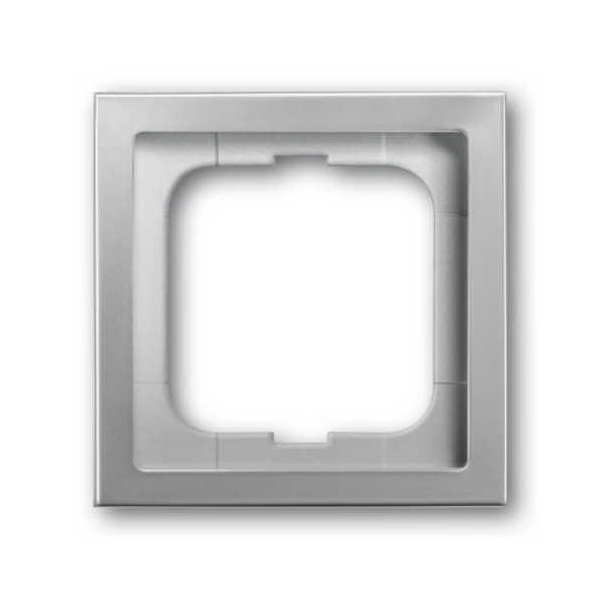 Busch-Jaeger 1721-866K Abdeckrahmen 1-fach Edelstahl - pur edelstahl