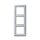 Busch-Jaeger 2103-33 Abdeckrahmen 3-fach alusilber - Allwetter 44® (IP44)