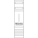 Hager ZH33XL Reservefeld universZ 1050mm mit SaS und PE/N-Klemmen