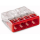 Wago 2273-204 Compact-Dosenklemme 4x 0,5-2,5mm² rot 100Stück