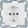 Berker 41098989 Steckdose Schuko mit LED-Orientierungslicht polarweiß glänzend