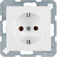 Berker 41438989 Steckdose Schuko polarweiß...