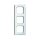 Busch-Jaeger 2513-214K-102 Abdeckrahmen 3-fach alpinweiß - Reflex SI Linear