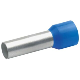 Klauke 47712 Aderendhülse n. DIN 16mm² 24/12mm blau isoliert 100Stk.