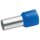 Klauke 48020 Aderendhülse n. DIN 50mm² 36/20mm blau isoliert 50Stk.