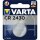 Varta Knopf Electronics CR2430 1Blister