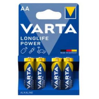 Varta Batterie Longlife Power AA LR6 Mignon (4er Blister)