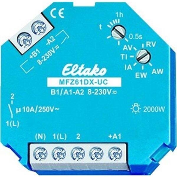 Eltako MFZ61DX-UC Analog einstellbares Multifunktions-Zeitrelais 1 Schließer