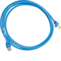 Hager Patch-Kabel ZZ45WAN150 2xRJ45 Stecker blau 1,5m