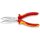 Knipex 26 26 200 Flachrundzange mit Schneide gebogen VDE-geprüft