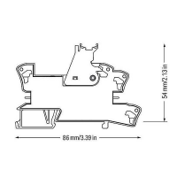 Wago Relaisbaustein 788-354 24VDC 16A 1 Wechsler