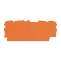 Wago Abschlussplatte u. Zwischenplatte 2002-1492 TobJob S...