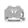 Wago 249-116 Schraubenlose Endklammer 6 mm breit grau