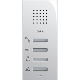 Gira 125003 Wohnungsstation AP System 55 Reinweiß
