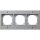 Gira 021365 Abdeckrahmen 3f Gira TX_44 (WG UP) Farbe Alu