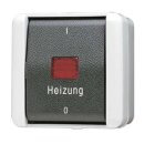 Jung 802HW Heizungsschalter, Aus 2-pol., 10 AX 250 V ~,...