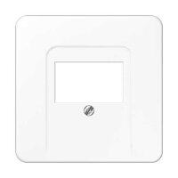 Jung CD569TWW Abdeckung für TAE-Anschlussdosen,...