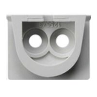 Gira 001230 Verschluss Ltg.einf. 2f WG AP Grau