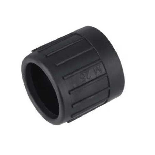 Fränkische Kunststoff-Endtülle E-Ku-E 16 schwarz UV-beständig (100Stk.)