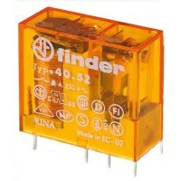 Finder 40.52.8.012.0000 Steck-/Printrelais 2 Wechsler 8A...