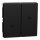 Merten MEG3855-0403 Wippe für Rollladenschalter und -taster, schwarz matt, System M