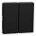 Merten MEG3400-0403 Wippe für Serienschalter schwarz matt System M