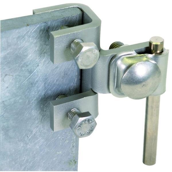 DEHN 372119 Anschlussklemmen für Stahlträger senkrecht mit Klemmbock NIRO