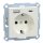 Merten Schuko Steckdose mit USB Ladegerät TPb Polarweiß System M