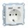 Merten Schuko Steckdose mit USB Ladegerät Aktivweiß System M