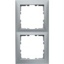 Berker 10129939 Rahmen 2fach S.1 aluminium matt