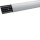 Hager Aufbodenkanal PVC SL 18x75mm lichtgrau