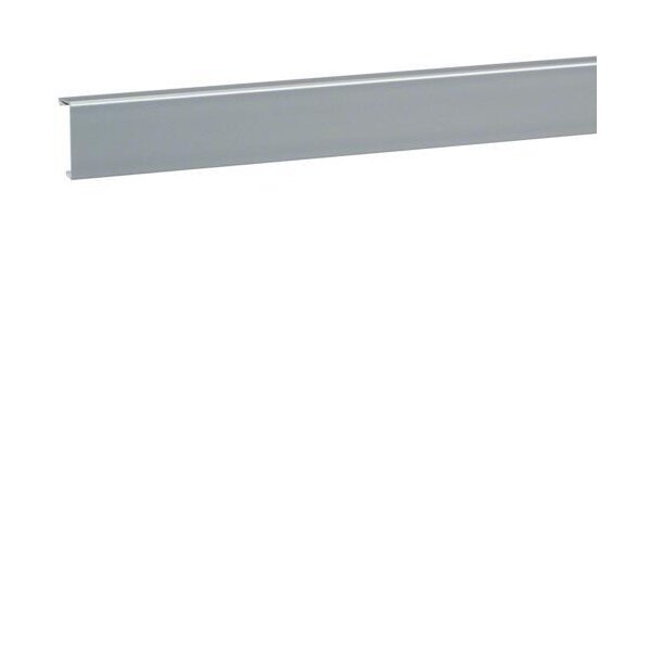 Hager Tehalit Sockelleistenkanal-OT PVC SL 20x55 Dekor Aluminium