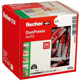 fischer DuoPower 6 x 50 (100Stk.)