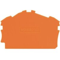 Wago Abschlussplatte u. Zwischenplatte 2002-6392 TopJob S...
