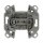 Busch-Jaeger 0231-101 Antennendosen-Einsatz TV / SAT Durchgangsdose 2-fach