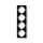 Busch-Jaeger 1724-775 Abdeckrahmen 4-fach schwarz matt