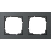 Gira 021223 Abdeckrahmen 2f Gira E2 Anthrazit