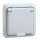 Elso 225044 Steckdose 16A komplett IP44 FASHION Steckklemme reinweiß