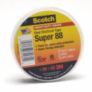 3M Scotch Super 88 Vinyl Elektro-Isolierband Schwarz 19mm x 20m