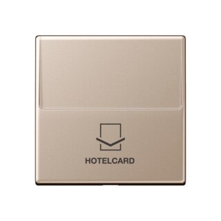 Jung A590CARDCH Hotelcard-Schalter (ohne Taster-Einsatz) Hotelcard Serie A champagner
