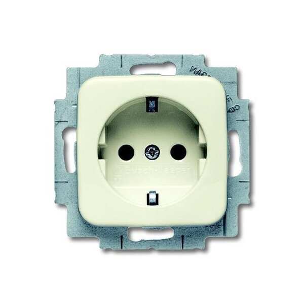 Busch-Jaeger 20 EUCKS-212 Schuko Steckdosen-Einsatz Safety+ weiß