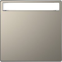 Merten Wippe mit Schriftfeld Nickelmetallic System Design