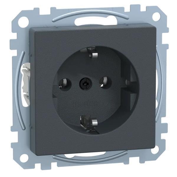 Merten Schuko Steckdose anthrazit System M